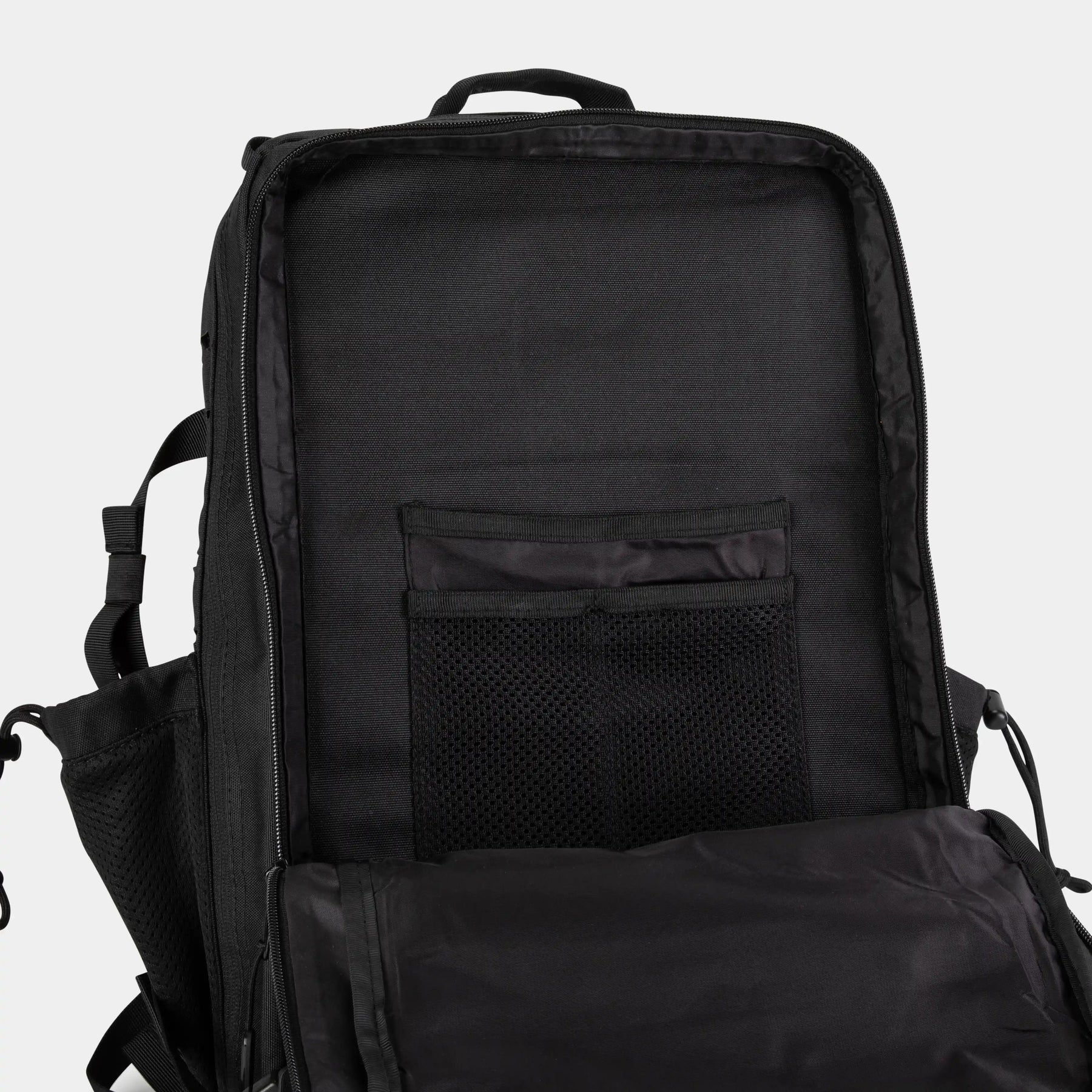 LARGE BLACK GYM BACKPACK