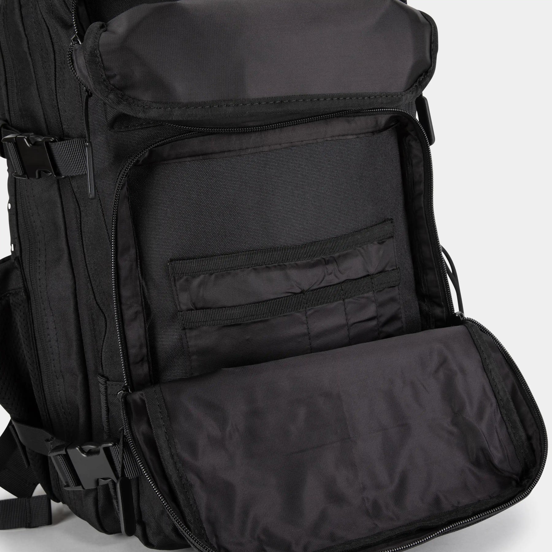 LARGE BLACK GYM BACKPACK