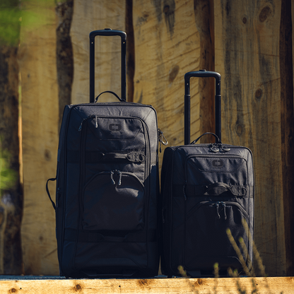 ALPHA LAYOVER TRAVEL BAG - BLACK