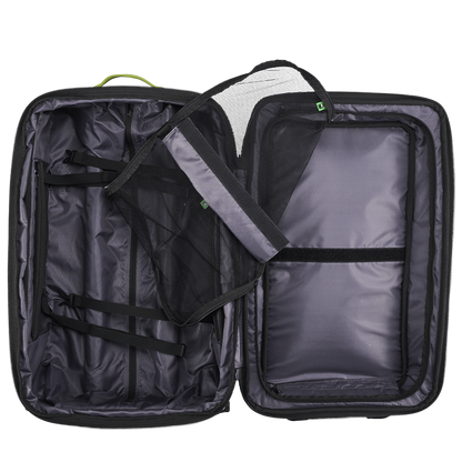 ALPHA LAYOVER TRAVEL BAG - BLACK