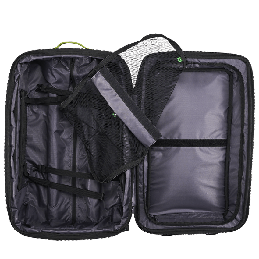 ALPHA LAYOVER TRAVEL BAG - BLACK